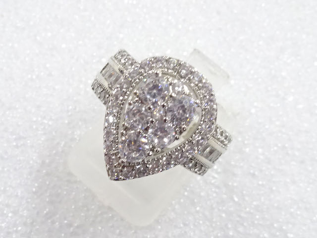 CRYSTAL FASHION RING / JP SIZE 9